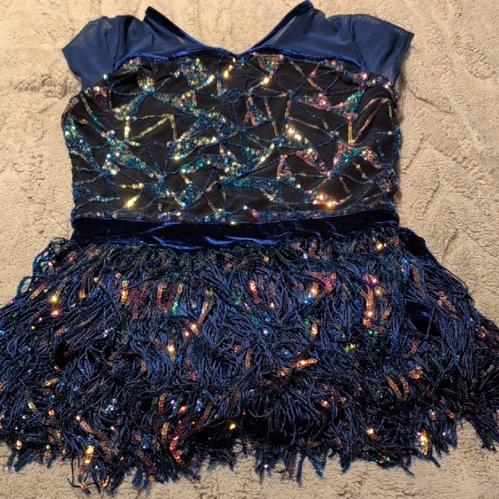 Weissman Elegant Blue Dancewear